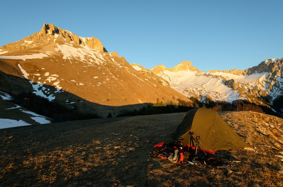 Près du col de la Croix (1600 m) – Dévoluy