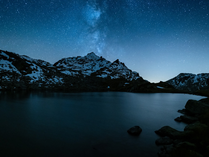 Laghi de tachuy et la voie lactée