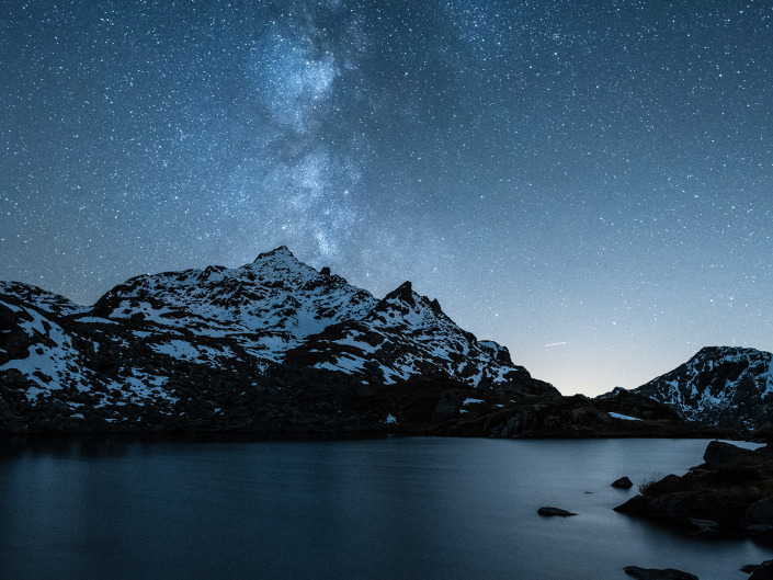 Laghi de tachuy et la voie lactée