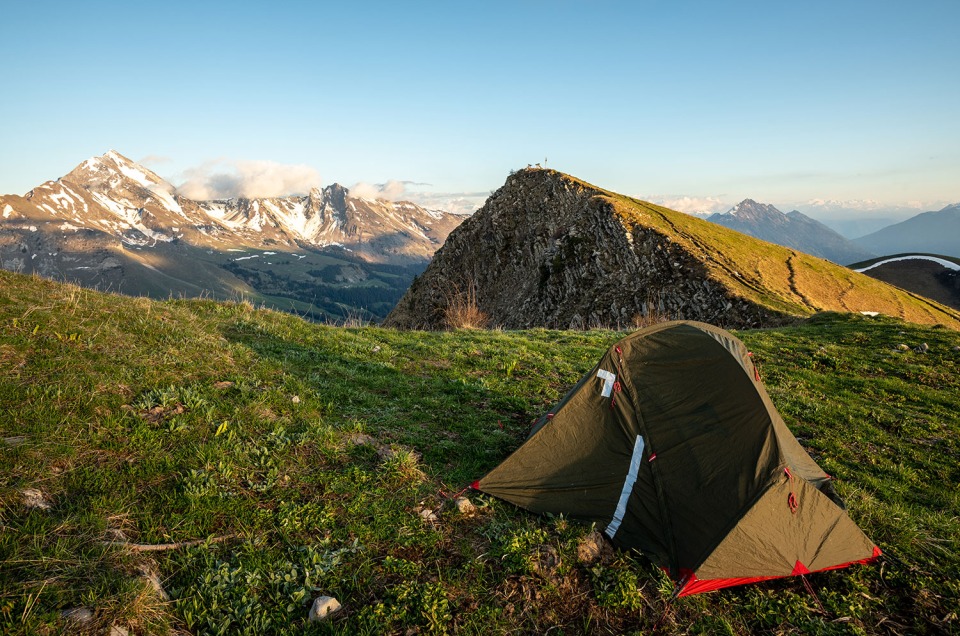 Bivouac à la Montagne de Sulens