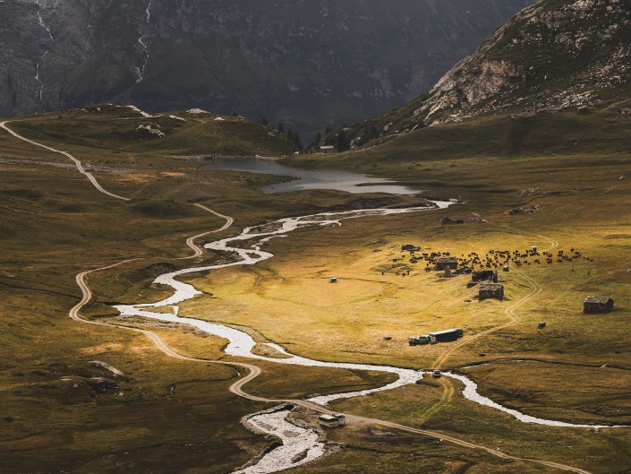 Vallon du Clou en Haute Tarentaise (Savoie)