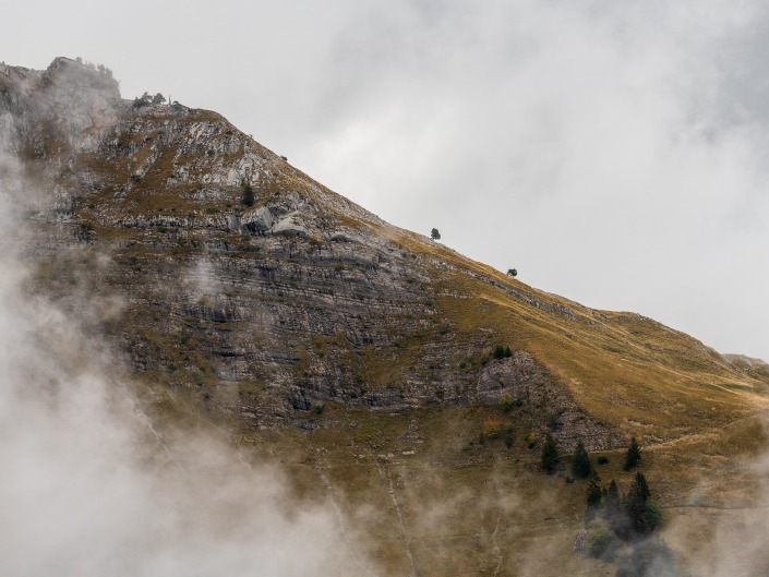 Les Bauges à l'automne
