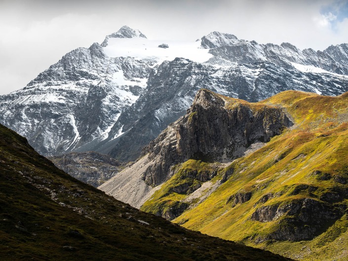 Aiguille de Polset et vallée de Chavière