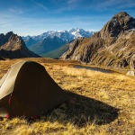 Bivouac près du Lac de la Ponsonnière