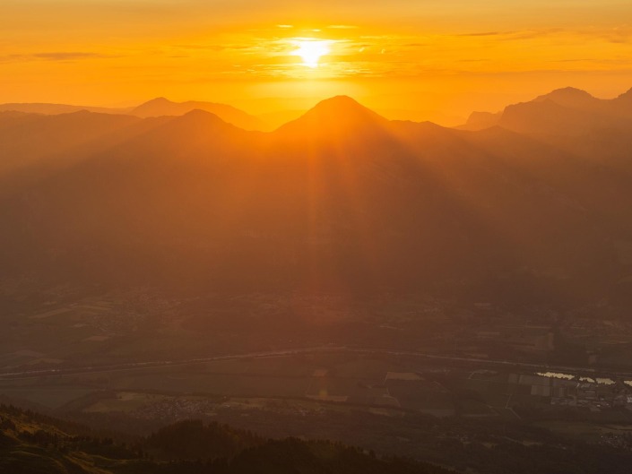 Vue depuis le Grand Arc