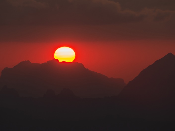 Coucher de soleil