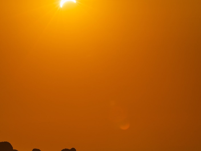 Eclipse du 12 août 2026 depuis le Belvédère de l'Orionde dans les Bauges