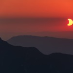 Eclipse solaire du 12 août 2026 : le Soleil et la Dent du Chat