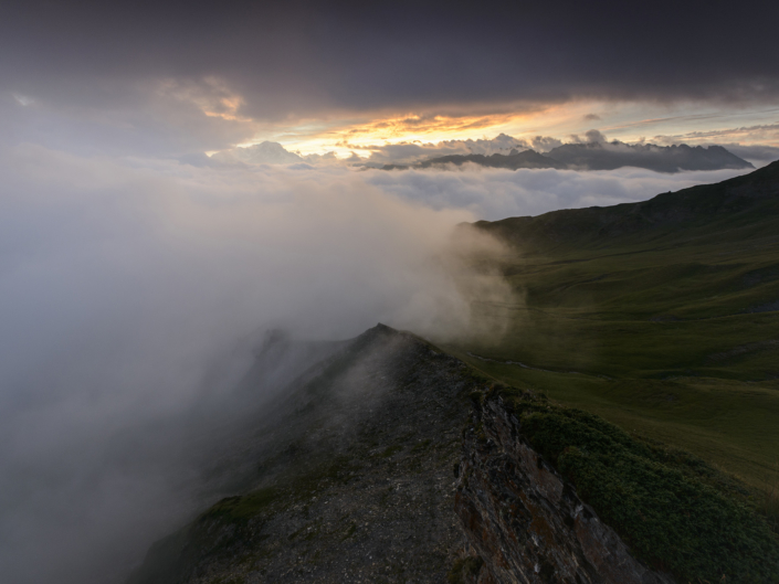 Entre Col de la Louze et Pointe du Riondet (2220 m)