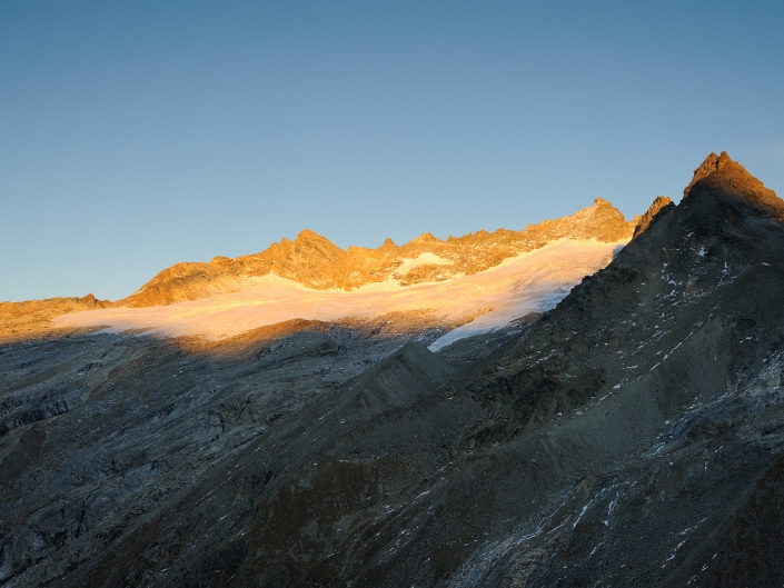 Coucher de soleil en Haute-Maurienne