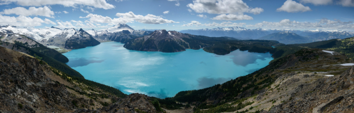 Lac Garibaldi au Canada
