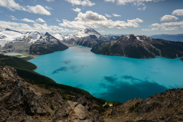 Lac Garibaldi au Canada