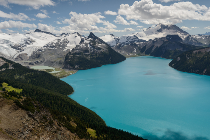 Lac Garibaldi au Canada