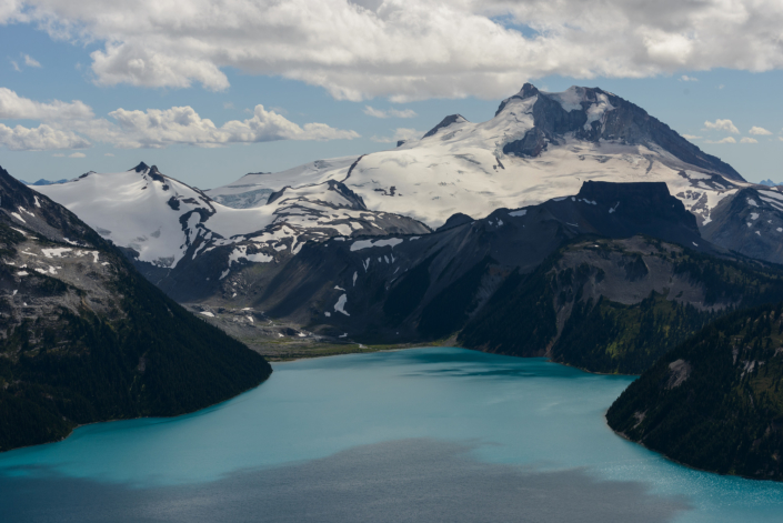 Lac Garibaldi au Canada