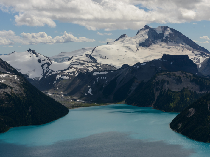Lac Garibaldi au Canada