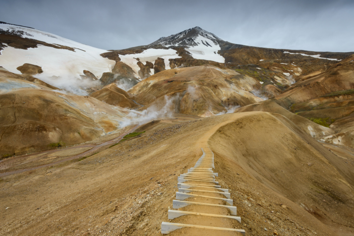 Site de Kerlingarfjöll en Islande