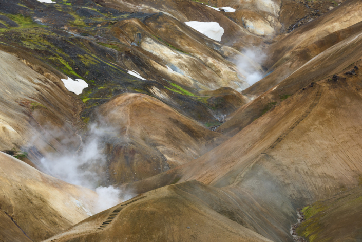 Site de Kerlingarfjöll en Islande