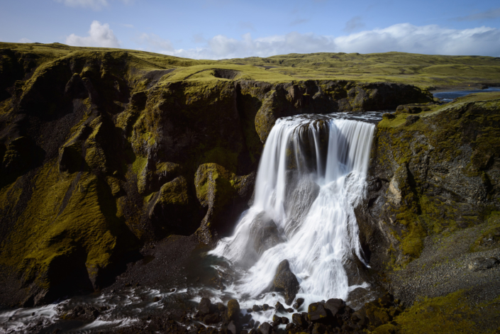 Cascade en Islande