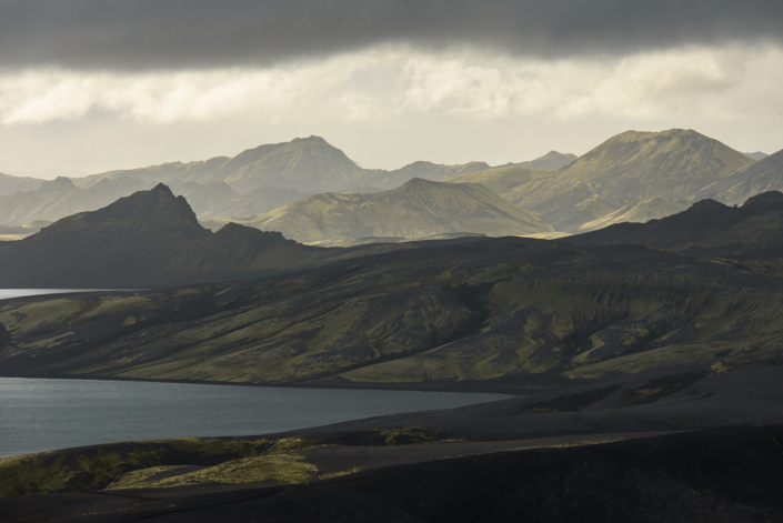 Vue depuis le Laki en Islande