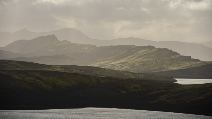 Vue depuis le Laki en Islande