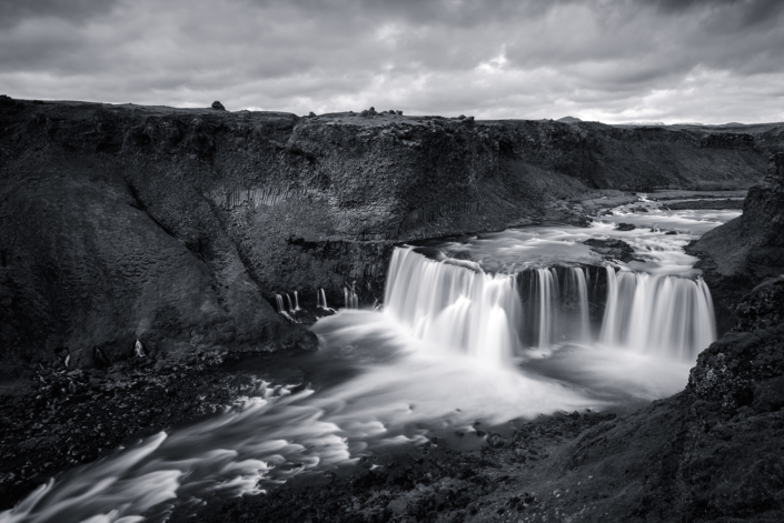 Paysages le long de la piste F210 en Islande