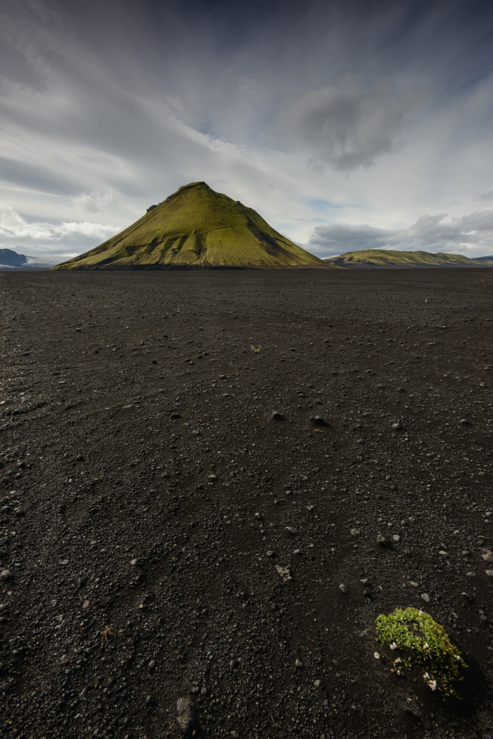 Paysages le long de la piste F210 en Islande