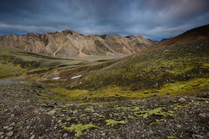 Paysage du Landmannalaugar en Islande