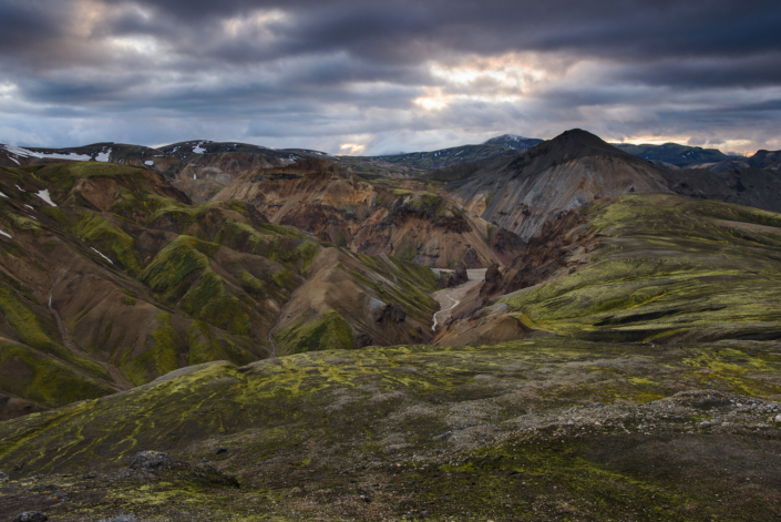 Paysage du Landmannalaugar en Islande