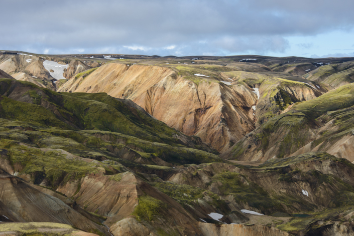 Paysage du Landmannalaugar en Islande