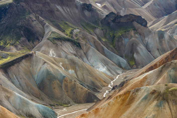 Paysage du Landmannalaugar en Islande