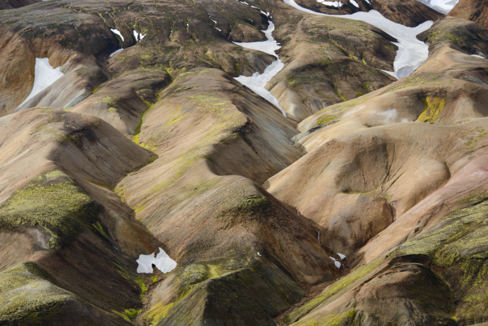 Paysage du Landmannalaugar en Islande