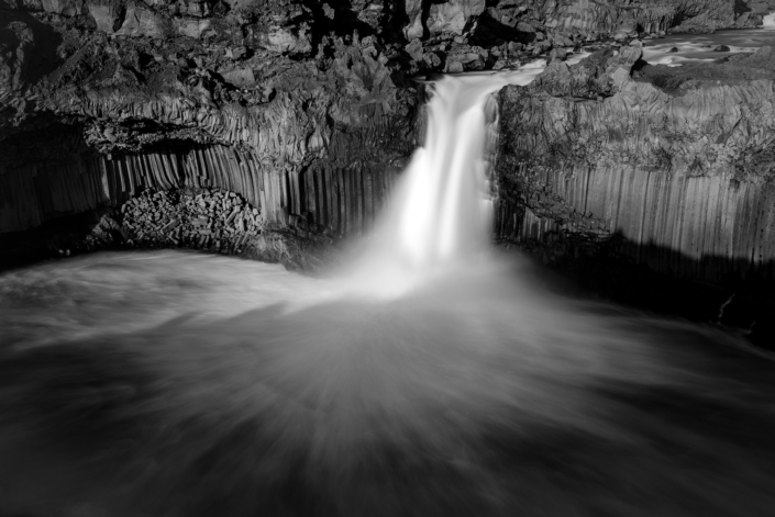 Cascade d'Aldeyjarfoss en Islande