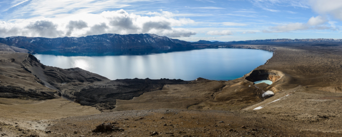 Öskjuvatn et Viti en Islande (Askja)