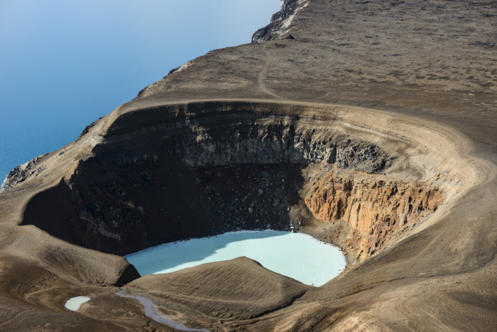 Öskjuvatn et Viti en Islande